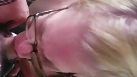 Real amatuer teen step daughter sucks her boyfriends cock while daddy works